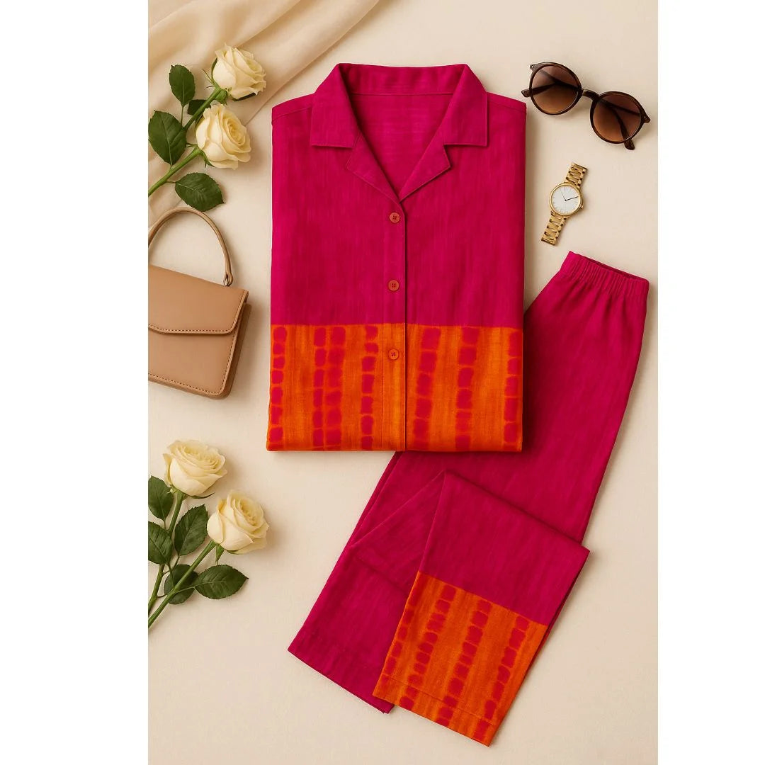 Soft Cotton Co-Ord Set – Premium Two-Piece Loungewear